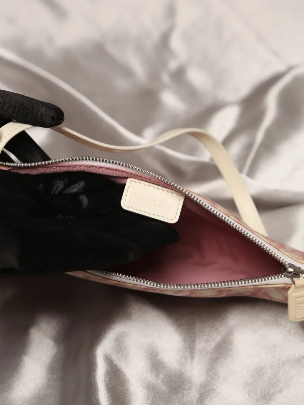 Y2K CHRISTIAN DIOR Pink Saddle Bag - Picture 11 of 11